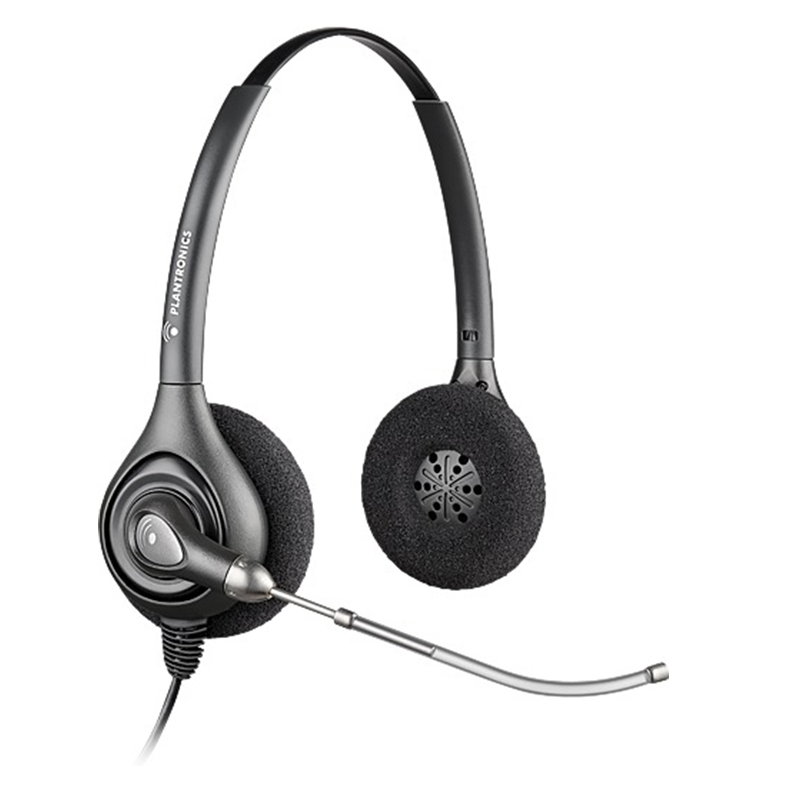 缤特力（Plantronics）HW261 双耳声导管客服耳麦/电话耳机