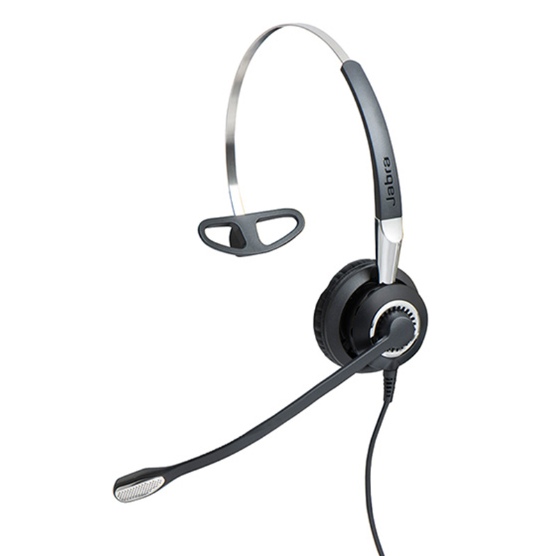 捷波朗(Jabra)Biz 2400II QD单耳话务耳机头戴式耳机客服耳机呼叫中心耳麦被动降噪可连电话不含连接线