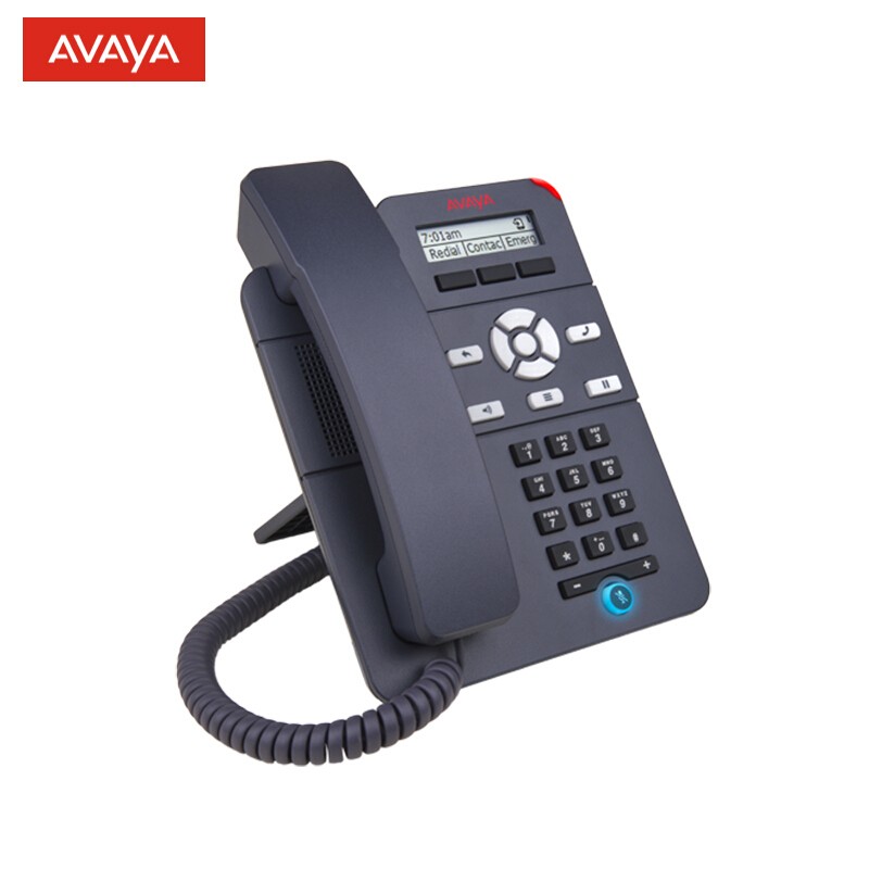 亚美亚(Avaya) J129 3PCC SIP协议IP电话机 桌面办公网络客服商务酒店