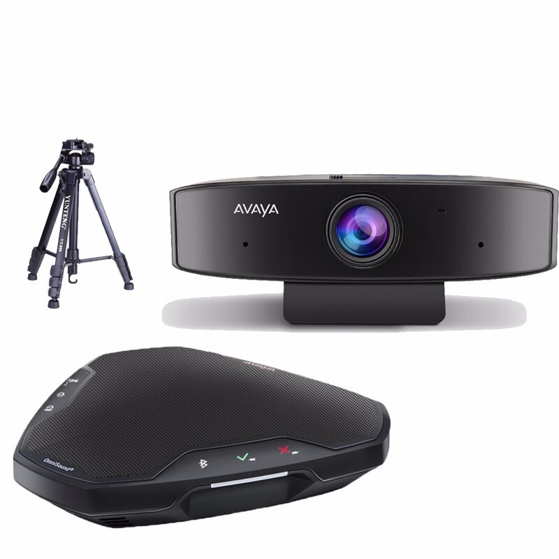 亚美亚(Avaya)小型视频会议解决方案（ 全向麦克风B109+Avaya高清摄像头HC010）适用于10㎡小型会议室，3-7天可交付
