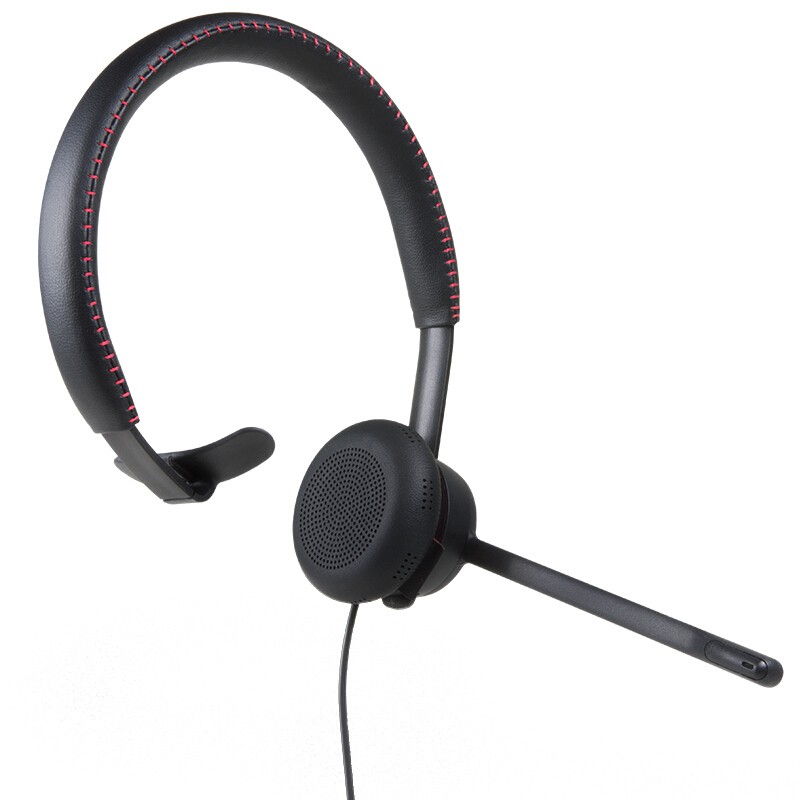 亚美亚(Avaya)L129 单耳呼叫中心客服耳机兼容AVAYA话机及桌面设备
