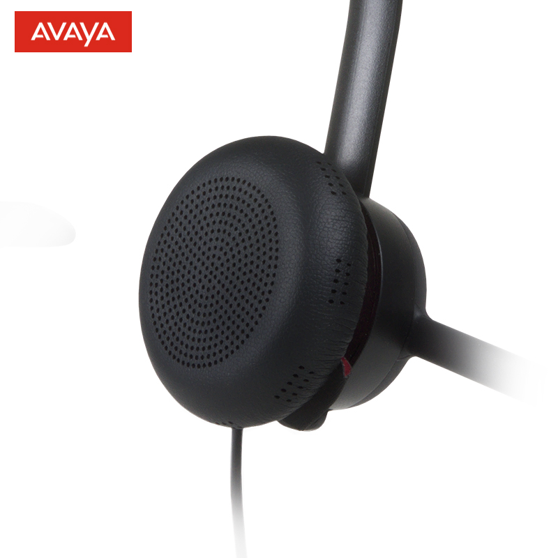 亚美亚(Avaya) L119 头戴式呼叫中心话务耳机 客服办公降噪耳麦（单耳）固话RJ9水晶头接口