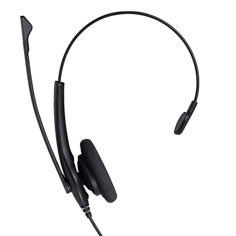 捷波朗(Jabra)Biz 1100 QD单耳话务耳机头戴式耳机客服耳机呼叫中心耳麦 被动降噪可连电话