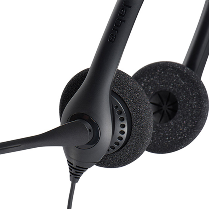 捷波朗(Jabra)Biz 1100 USB双耳话务耳机头戴式耳机客服耳机呼叫中心耳麦被动降噪可连电脑