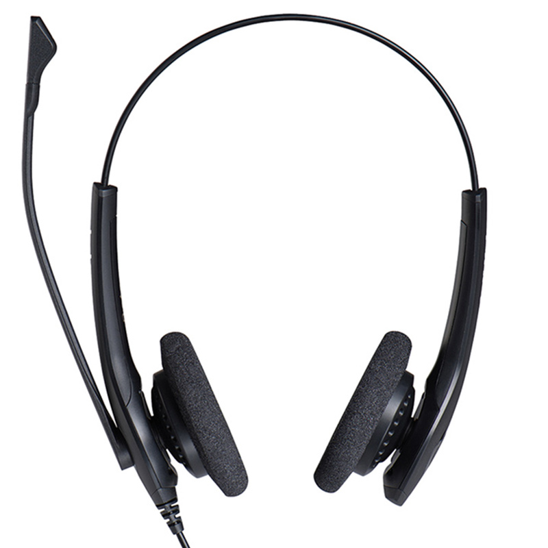 捷波朗(Jabra)Biz 1500 QD双耳话务耳机头戴式耳机客服耳机呼叫中心耳麦被动降噪可连电话不含连接线