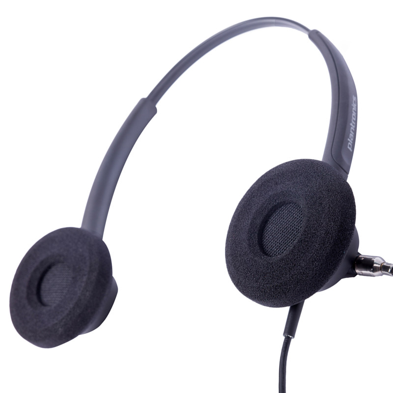 缤特力（Plantronics）HW520V 高端客服耳机 坐席耳麦 音导管麦克风 话务员耳机