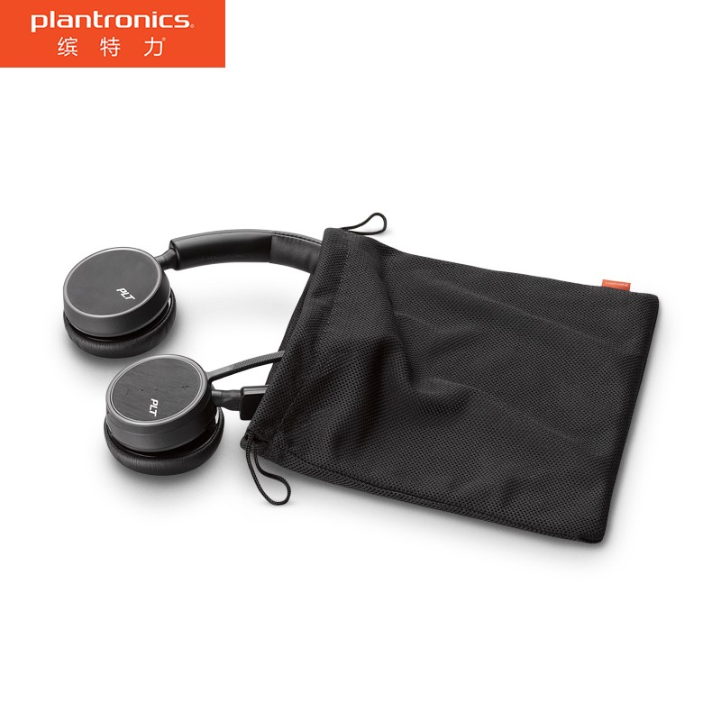 缤特力（Plantronics）4220CD/OFFICE双耳头戴式无线蓝牙耳机 商务办公耳麦（兼容电脑+手机+话机）