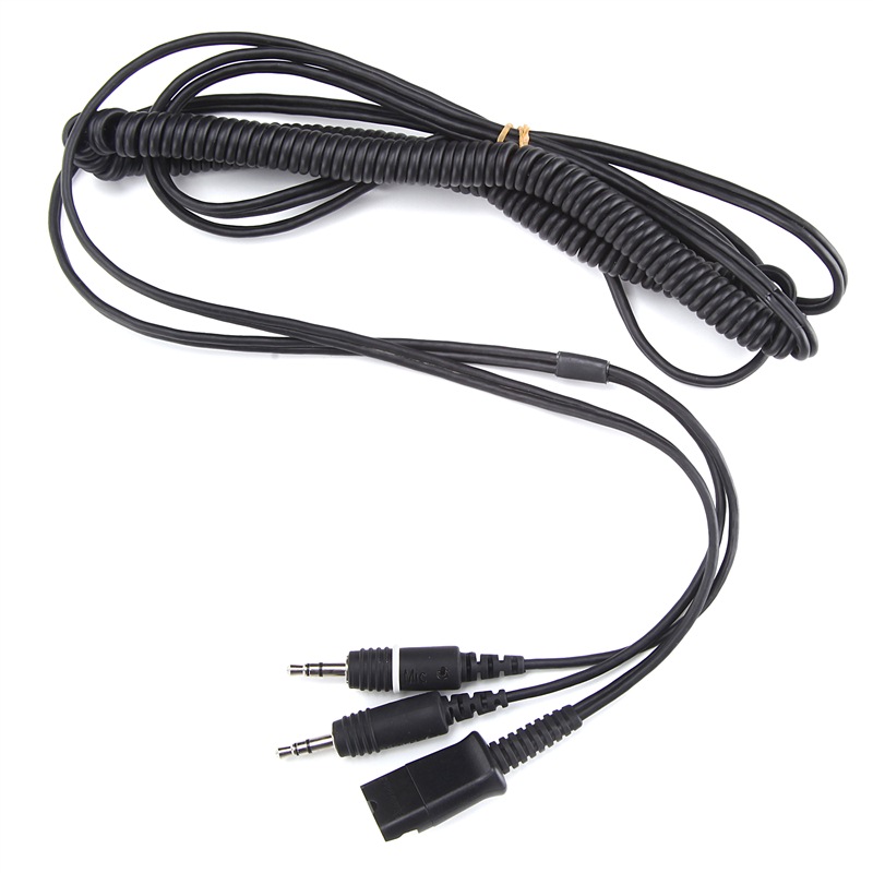 缤特力（Plantronics） PC CORD 2*3.5MM双插头连接线/ 电脑耳机延长线/话务耳机延长线