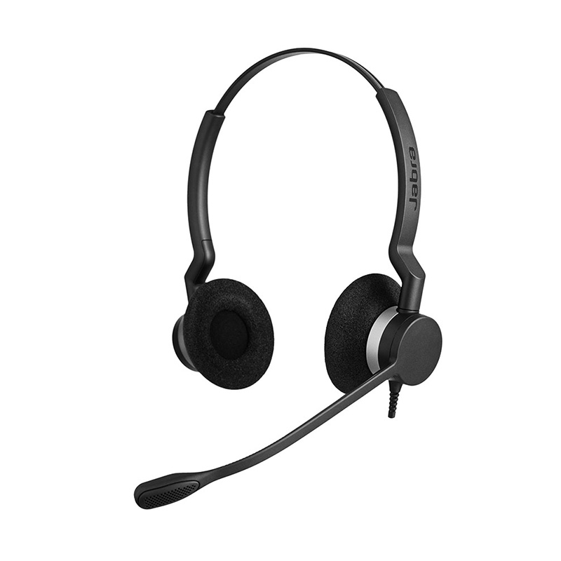 捷波朗(Jabra)Biz 2300 USB双耳话务耳机头戴式耳机客服耳机呼叫中心耳麦被动降噪可连电脑