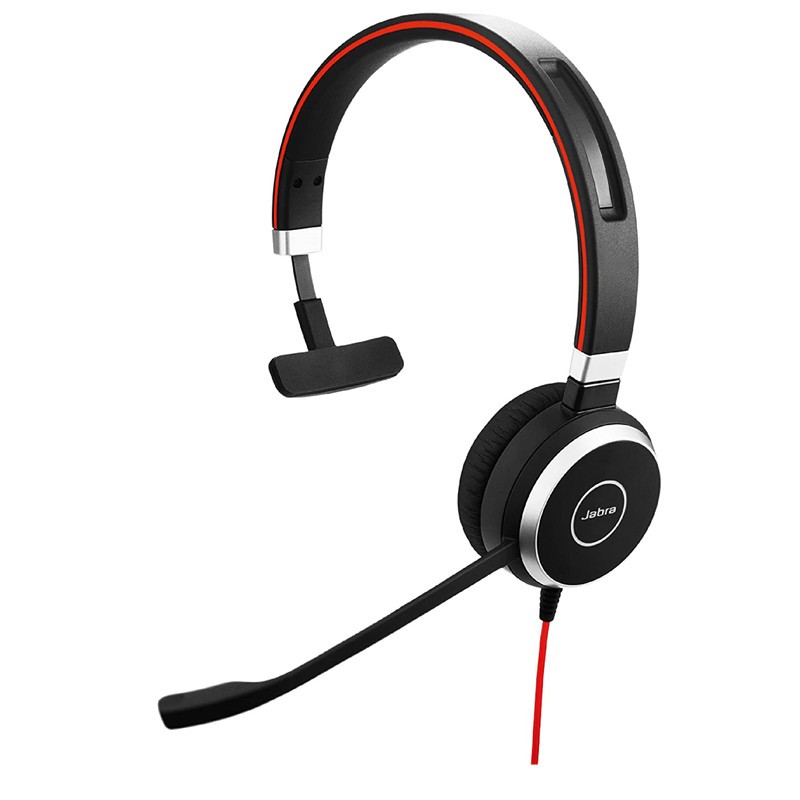 捷波朗(Jabra) Evolve 40 Mono UC单耳商务有线单耳耳机 3.5mm接口USB口