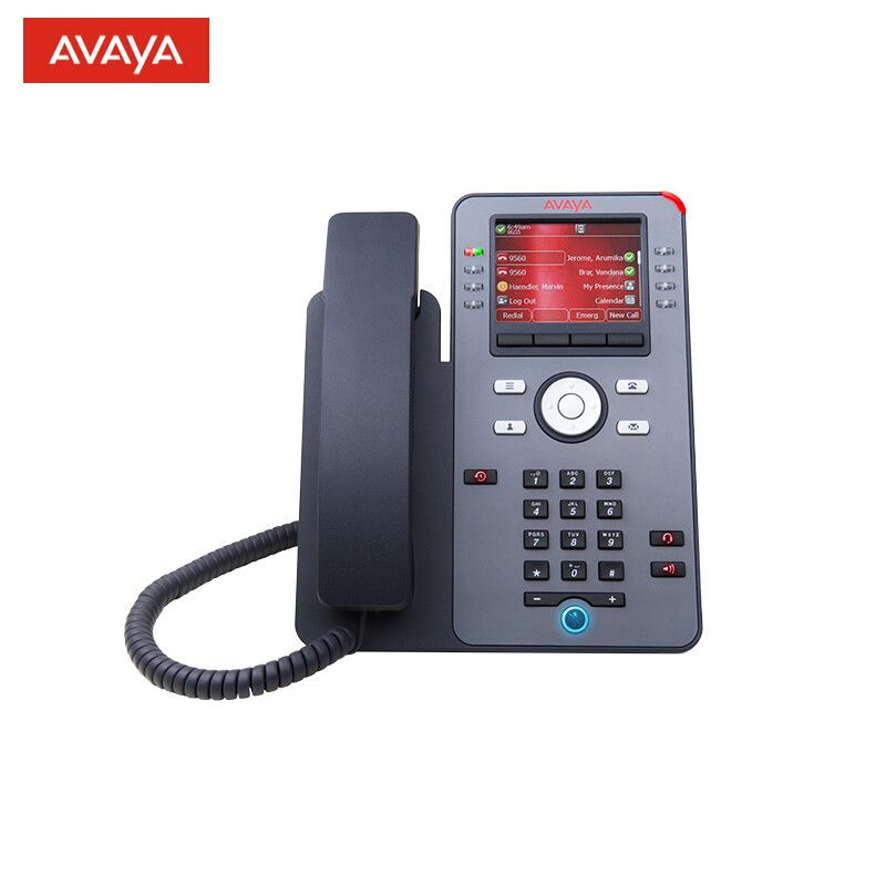 亚美亚(Avaya)3PCC SIP协议IP电话机 桌面办公网络客服话务中心商务酒店J179