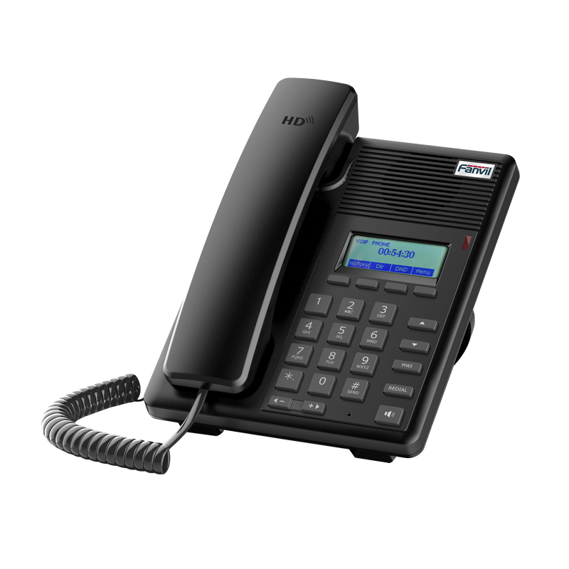  Fanvil 方位 F52 IP网络电话机 SIP电话机 VIOP话机 IPPBX电话机 商务办公 酒店 方位 黑白屏IP电话机 办公VOIP话机