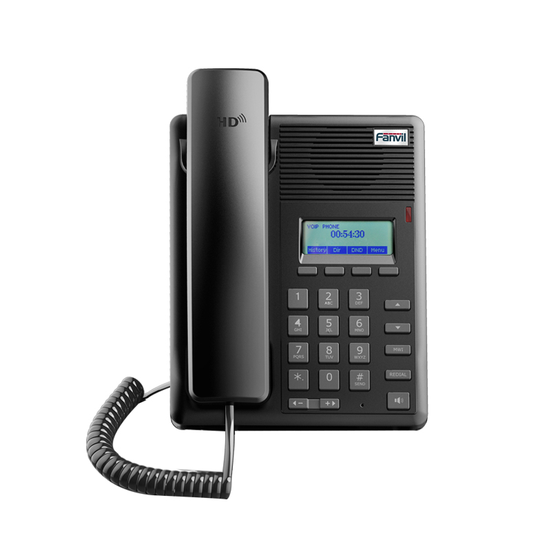  Fanvil 方位 F52 IP网络电话机 SIP电话机 VIOP话机 IPPBX电话机 商务办公 酒店 方位 黑白屏IP电话机 办公VOIP话机