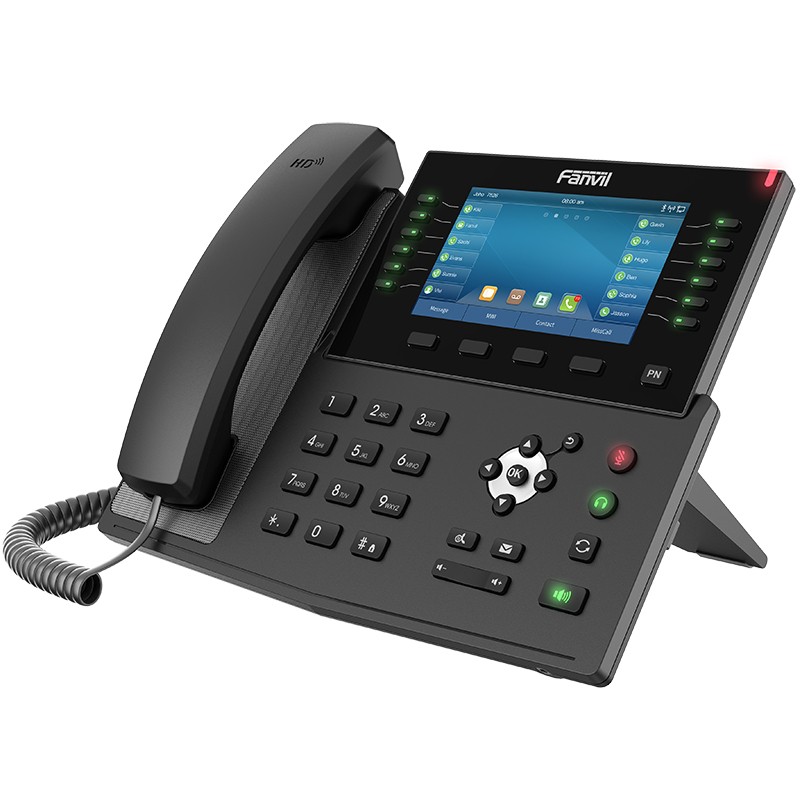 方位（Fanvil）X7C企业级高端IP电话机 SIP网络话机 桌面话机 办公座机(内置蓝牙)