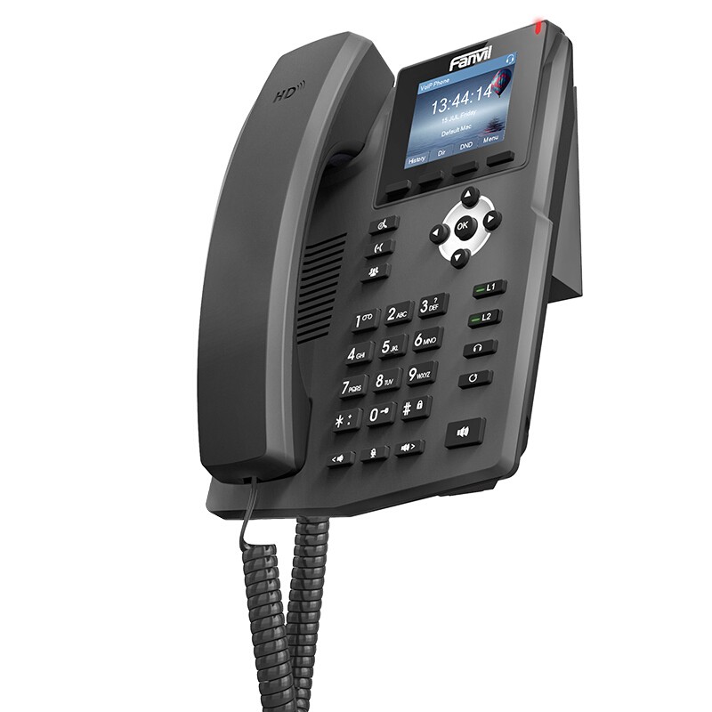 Fanvil X3S 方位彩屏SIP网络电话机商务办公IP电话 音频电话桌面座机