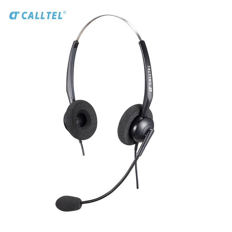Calltel 科特尔得龙 T800-DH呼叫中心客服耳机双耳话务耳麦