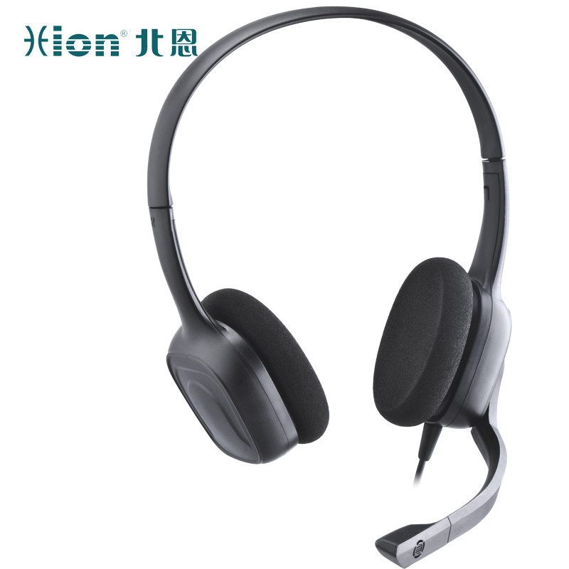 北恩（HION）H710D 头戴式双耳话务耳机/会议耳机/在线培训/网络教育/办公耳麦/客服耳麦 直连USB接口
