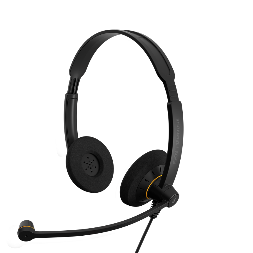 EPOS音珀 I SENNHEISER森海塞尔IMPACT SC 60 USBML有线呼叫中心耳麦(双耳耳机,USB接口)